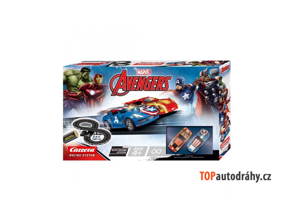 62192 CARRERA SET  AVENGERS H13 3