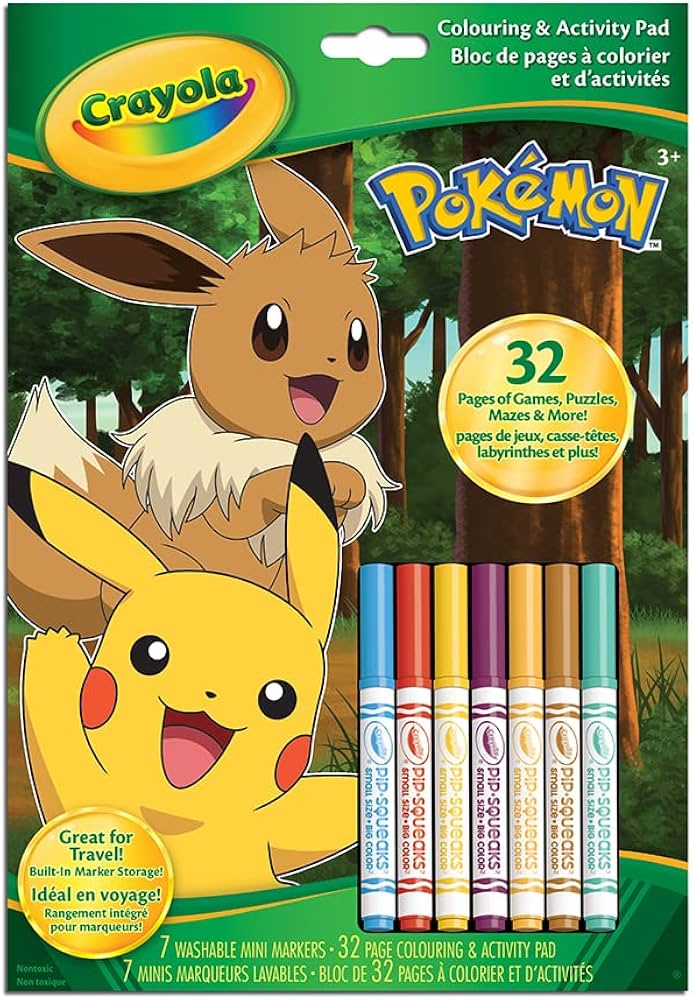 04-2746G COLOR & ACTIVITY PAD, POKEMON 2