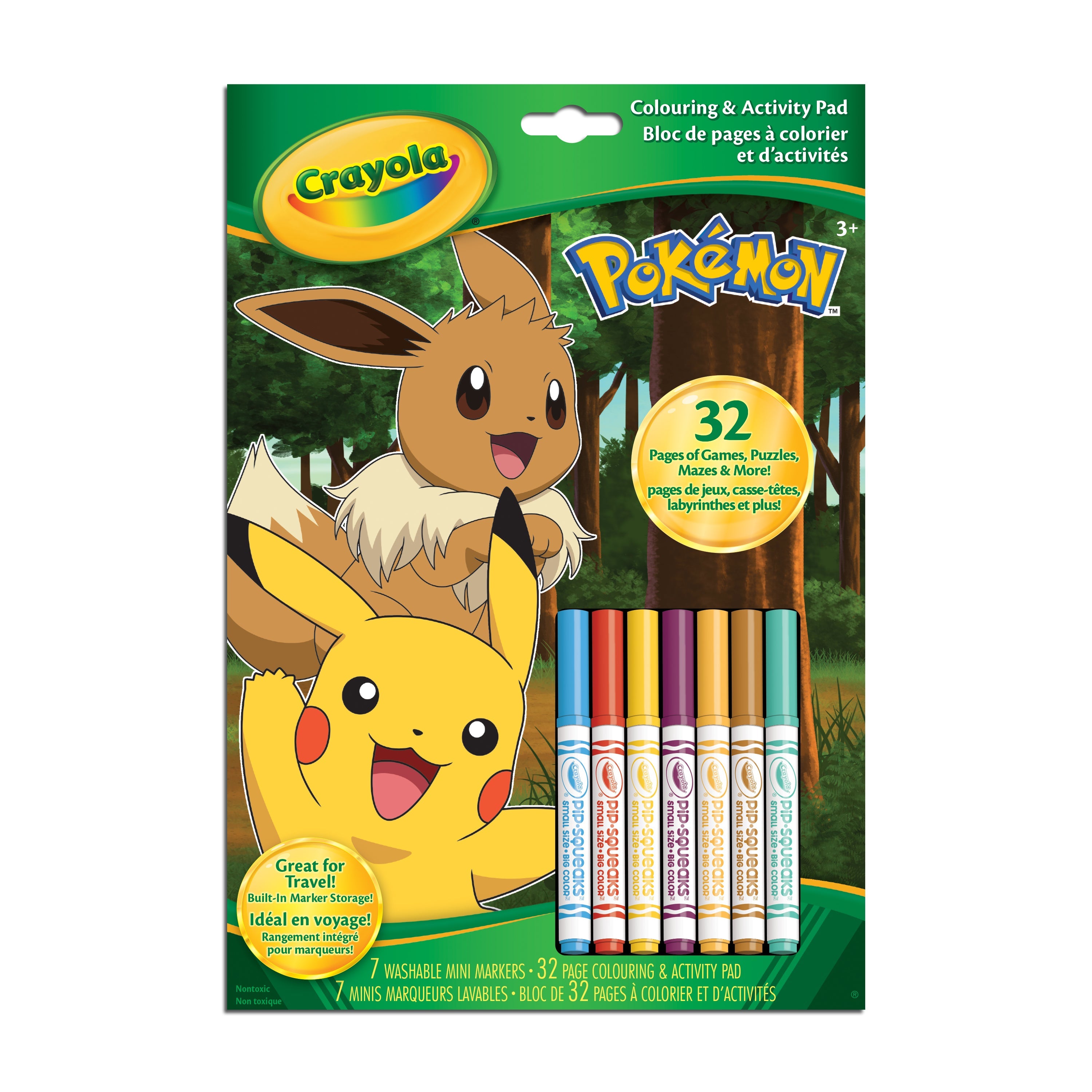 04-2746G COLOR & ACTIVITY PAD, POKEMON 1