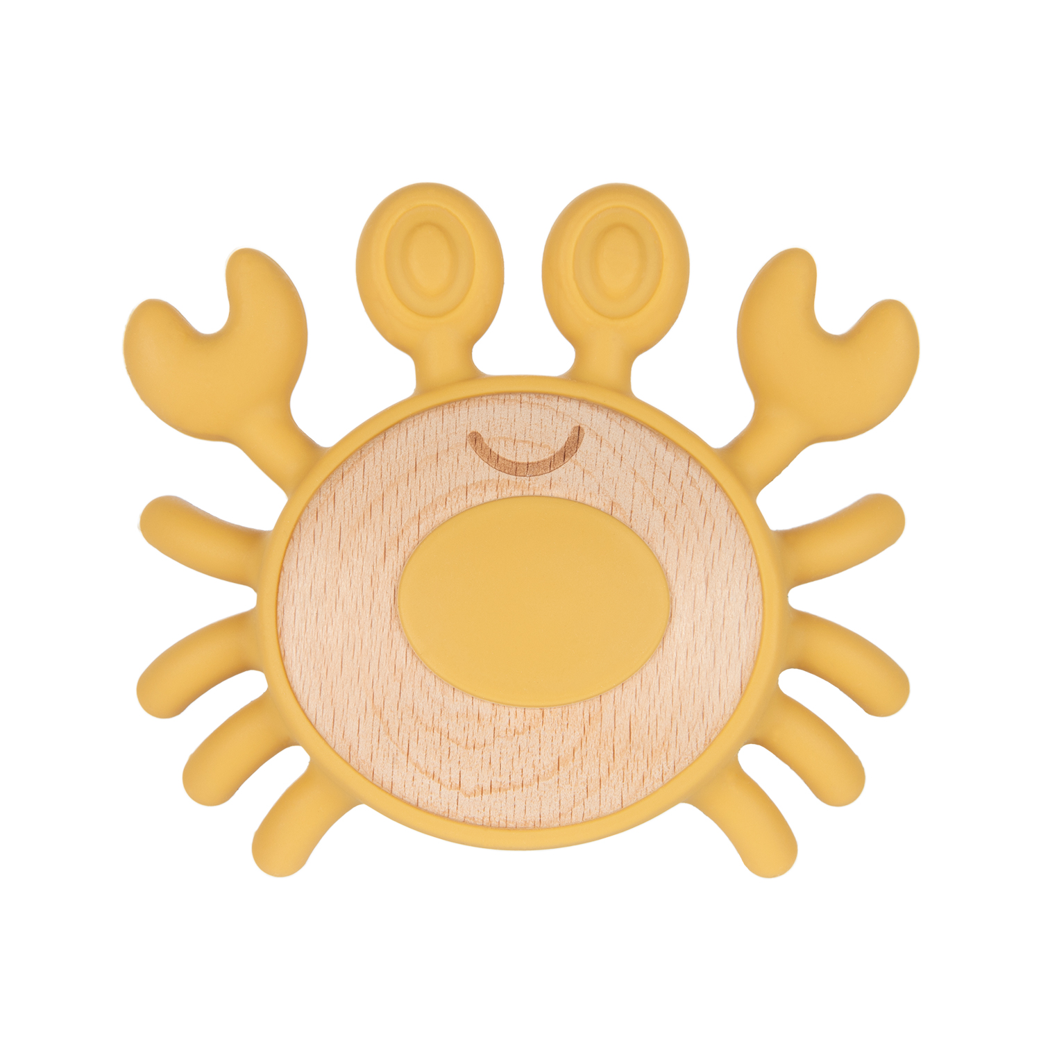 80/306 Canpol babies Wooden-Silicone Teether for Babies CRAB 3