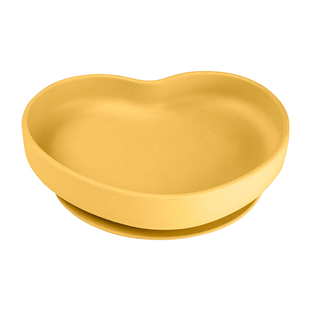 80/309_yel Canpol babies silicone suction plate HEART 4