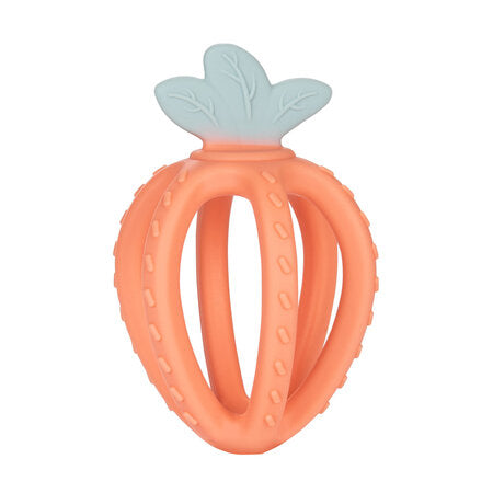 80/400_ora Canpol babies 3D Silicone Sensory Teether STRAWBERRY 1