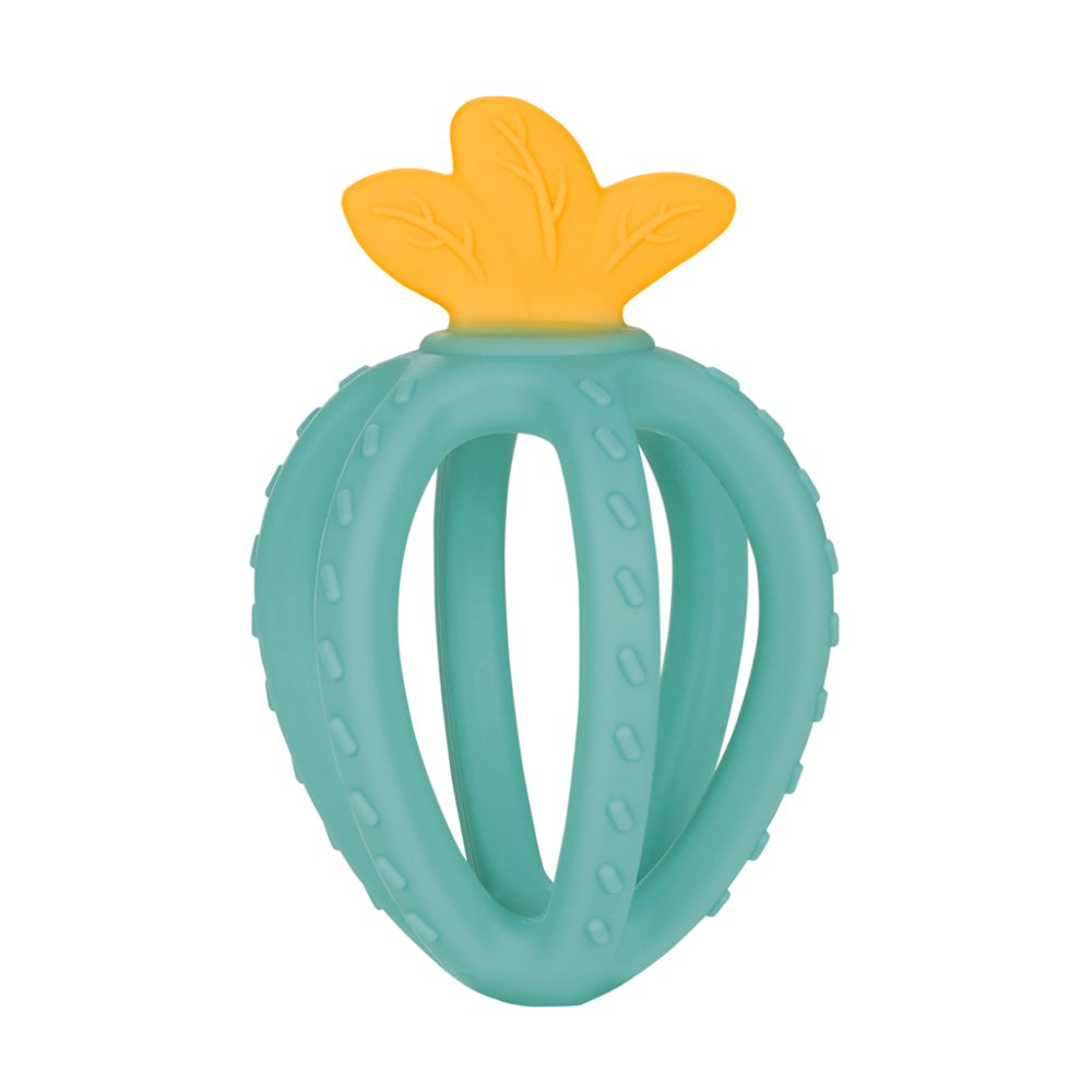 80/400_tur Canpol babies 3D Silicone Sensory Teether STRAWBERRY 2
