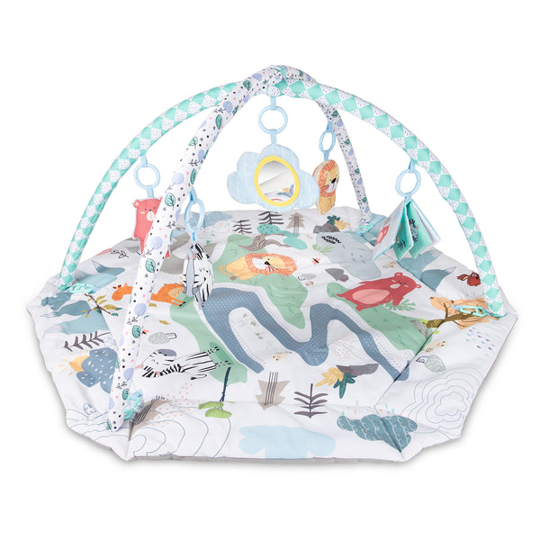 81/100 Canpol babies Educational Play Mat with Playpen for children 0+ SAFARI 2