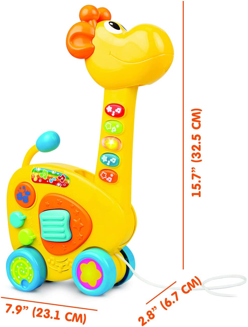 LS8811 Infunbebe MUSICAL GIRAFFE GUITAR D16 3