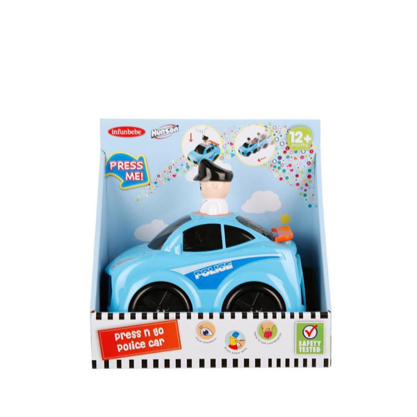 PL7001 Infunbebe PRESS N GO POLICE CAR 12m+ D15 4