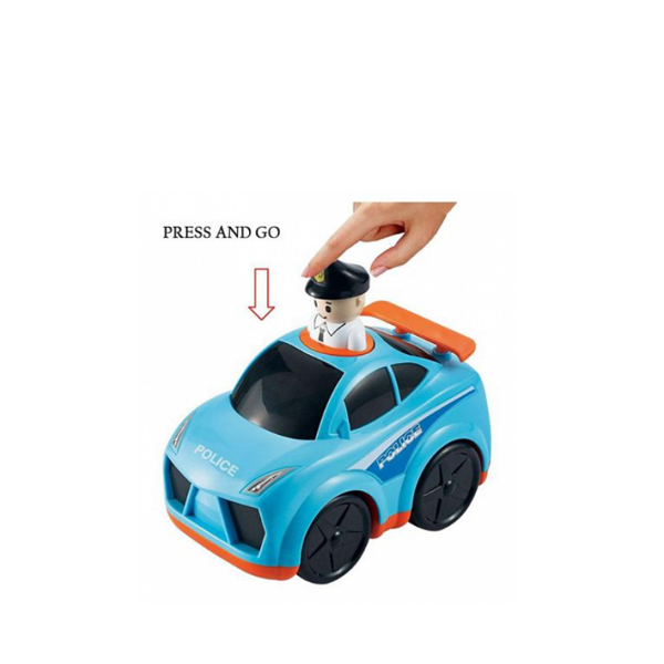 PL7001 Infunbebe PRESS N GO POLICE CAR 12m+ D18 2