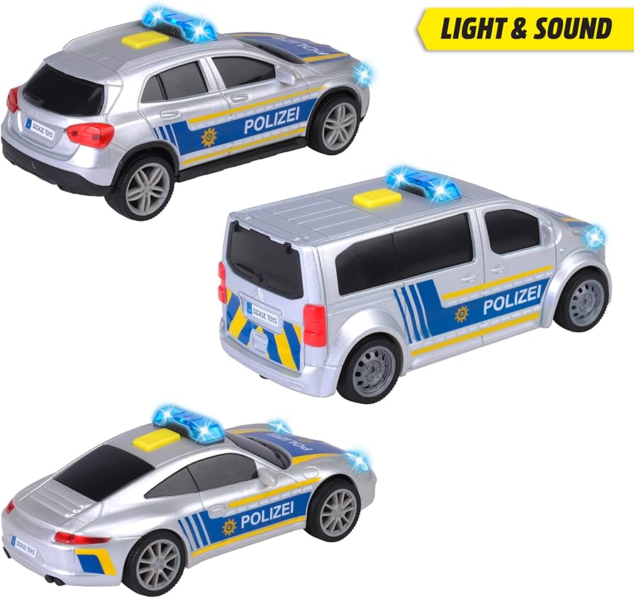 PL7001 Infunbebe PRESS N GO POLICE CAR 12m+ D18 4