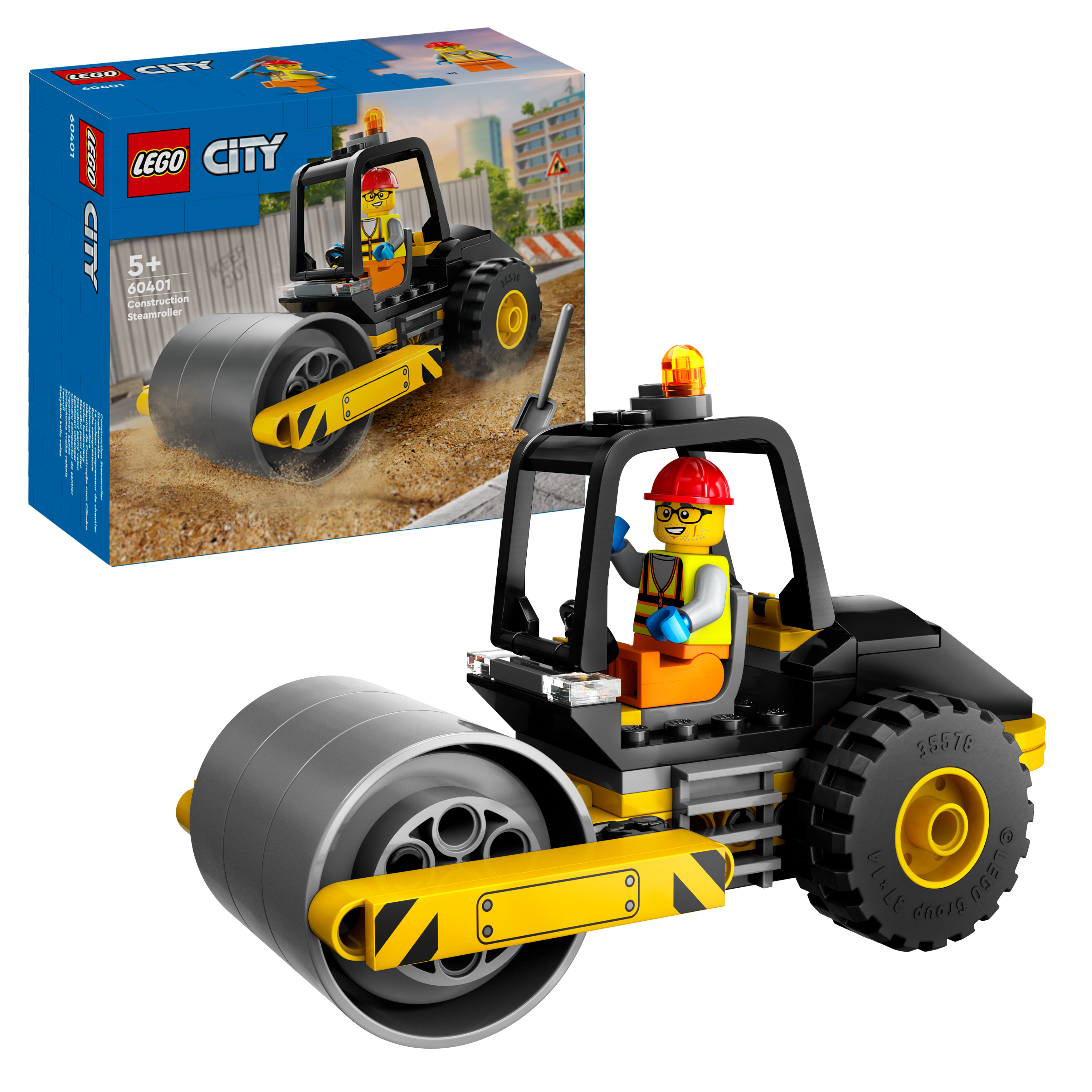 60401 Construction Steamroller V29 1