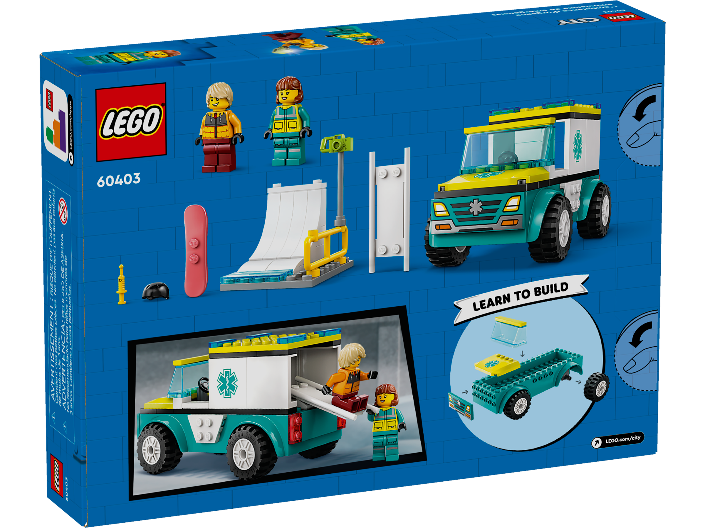 60403 Emergency Ambulance and Snow.. F4 1