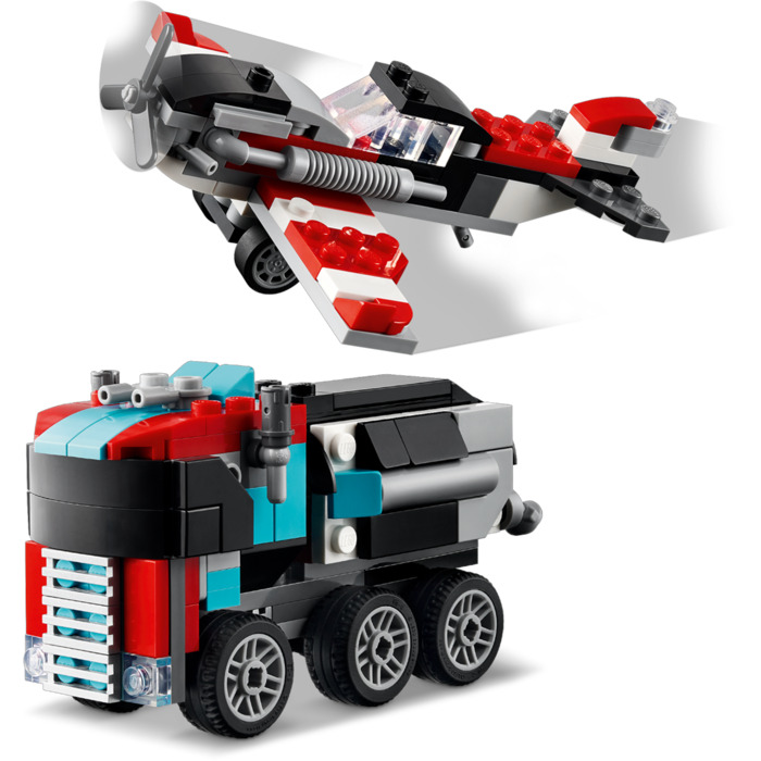 31146 Flatbed Truck with Helicopter V29 2