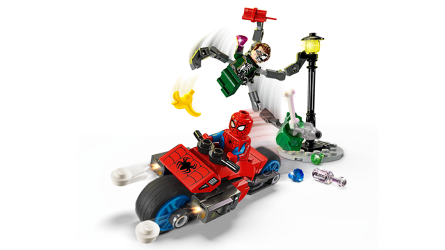 76275 Motorcycle Chase: Spider-Man.. E1 1