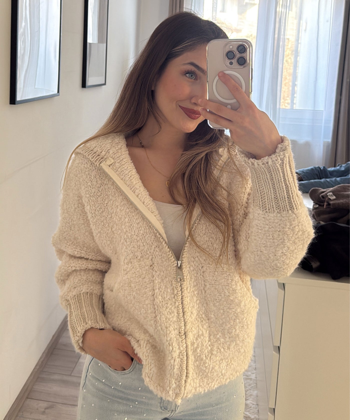 31063792001009 JACKET BEIGE 12/18M 2