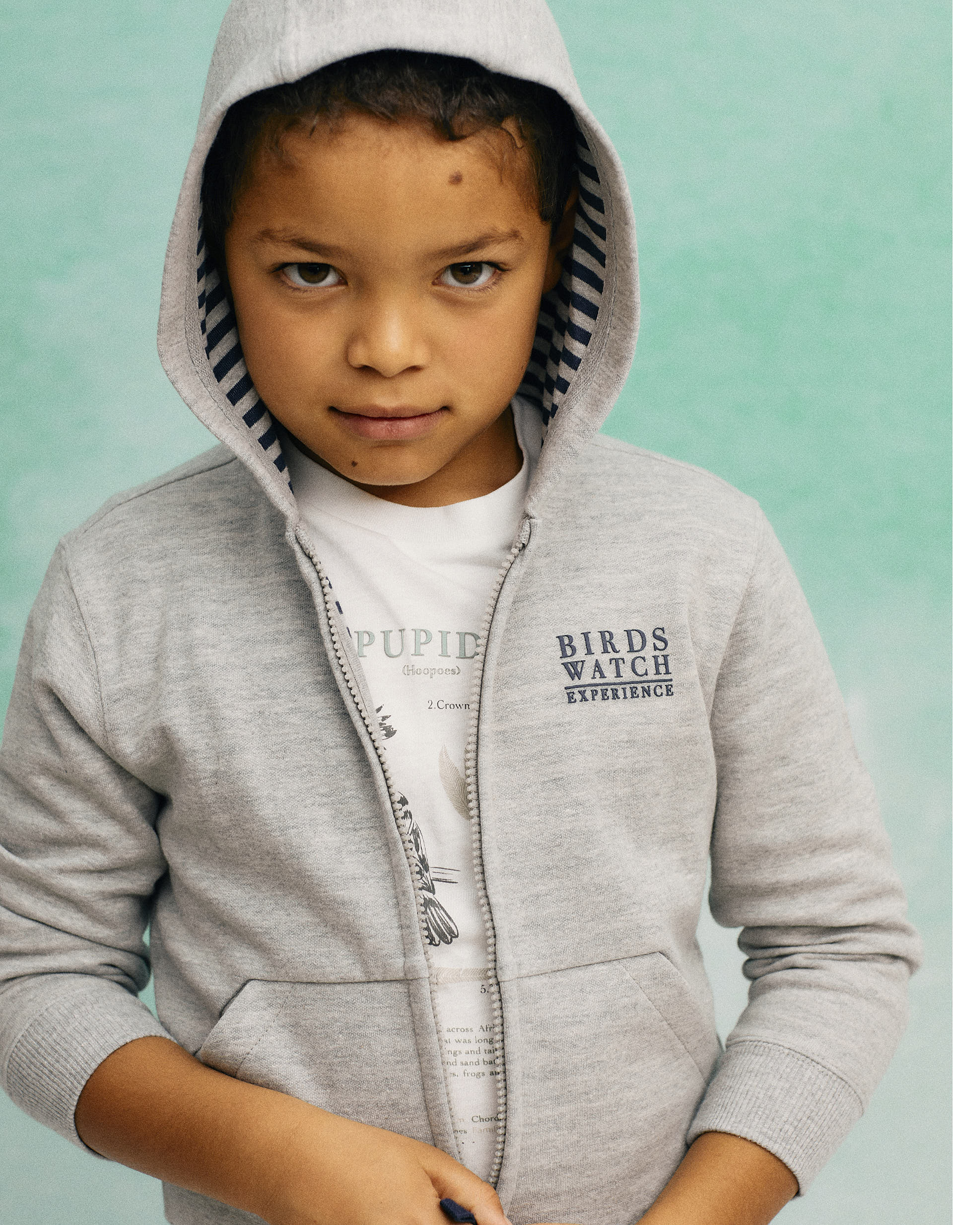 31063818020026 JACKET FLEECE GREY 6/7 1