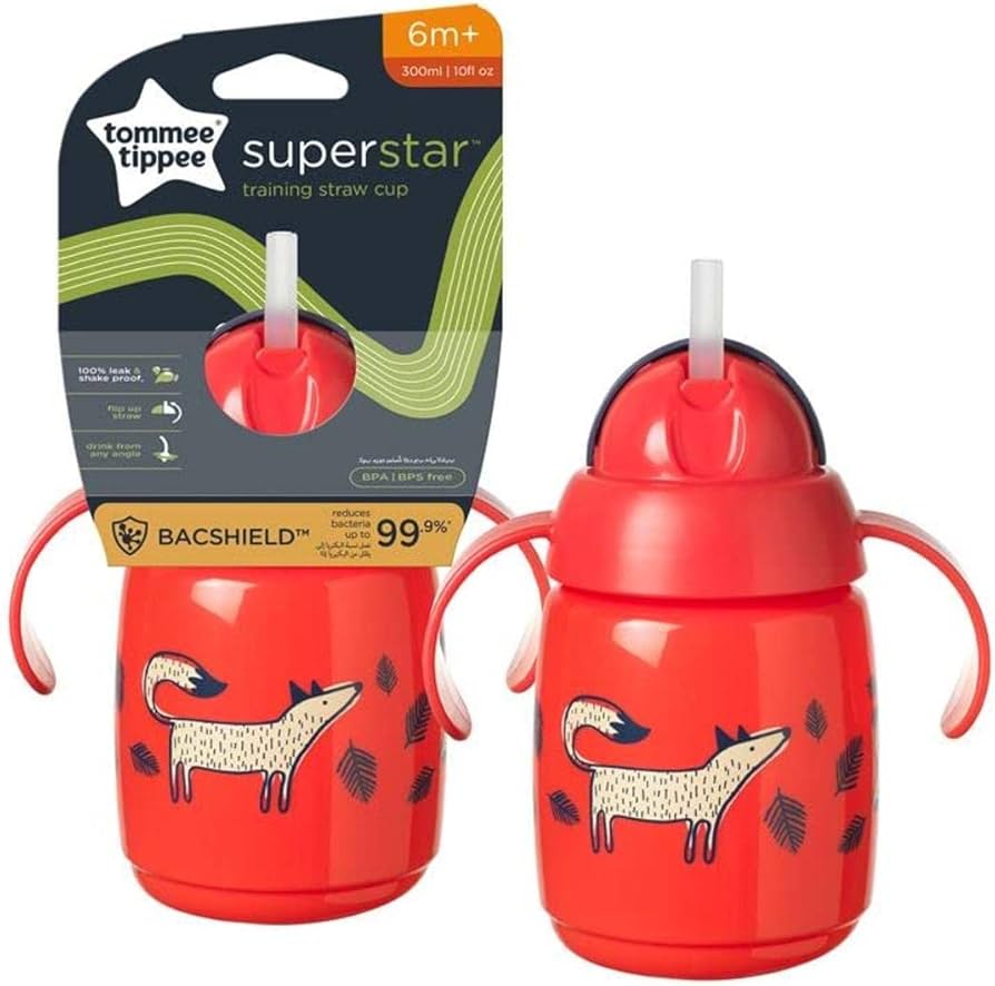 TT0398 TT INS STRAW CUP 266 ML (Shishe plastike me pipe) 4