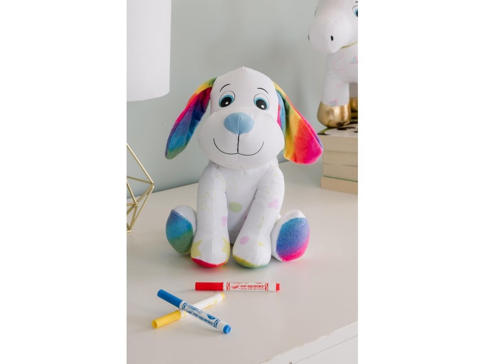 4026318 CRAYOLA COLOR N PLUSH PUPPY - 9,5 IN 4