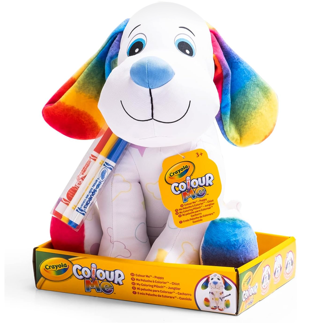 4026318 CRAYOLA COLOR N PLUSH PUPPY - 9,5 IN 1