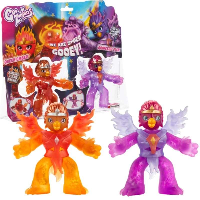 TW44471 GOOZONIANS QUEEN EMBER VS PRINCESS FLIK  E13  H13 1
