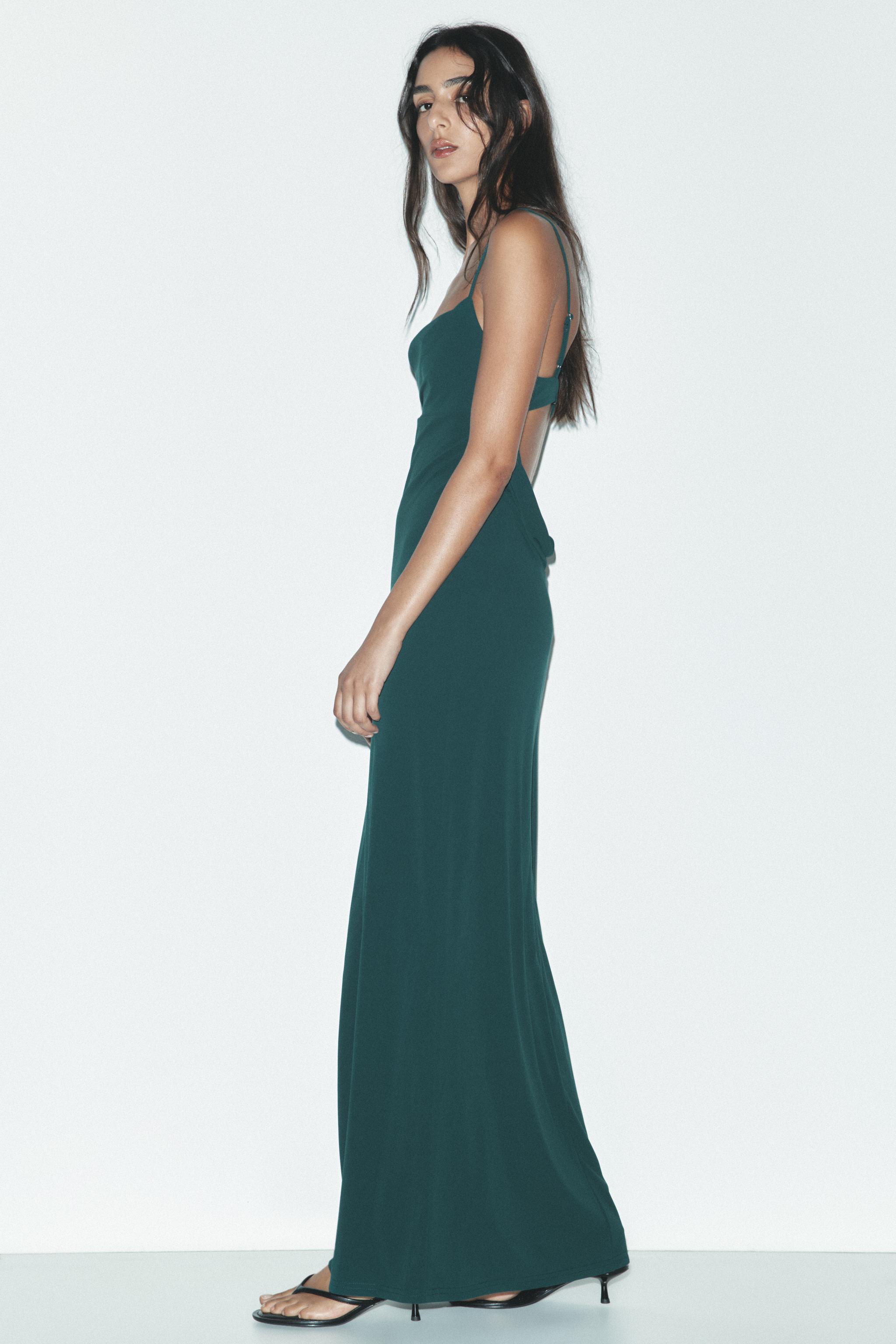31059871019006 DRESS COTTON FLEX, GREEN, 6/9M 2