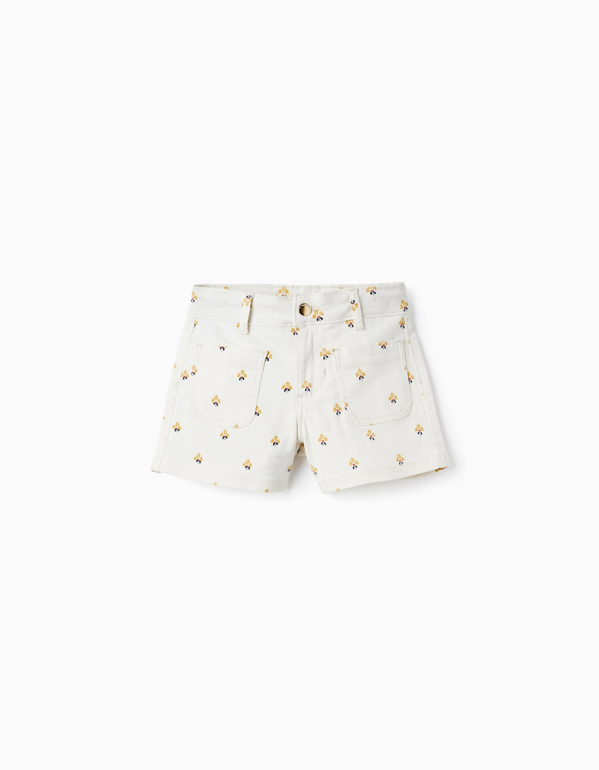 31060203041037 SHORTS TWILL, WHITE, 11/12 1