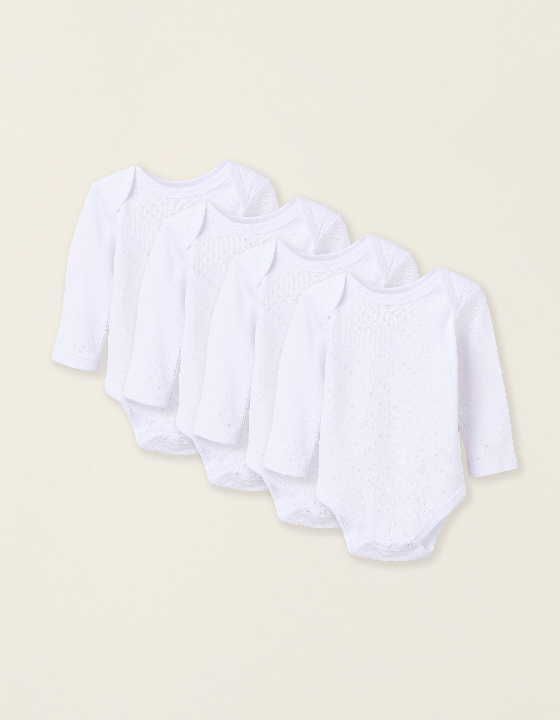 31065600041005 P4 SS BODIES, WHITE, 3/6M 1