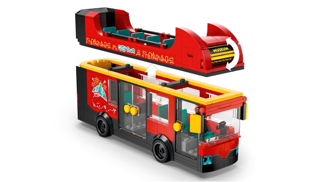 60407 Red Double-Decker Sightseein.. V29 4
