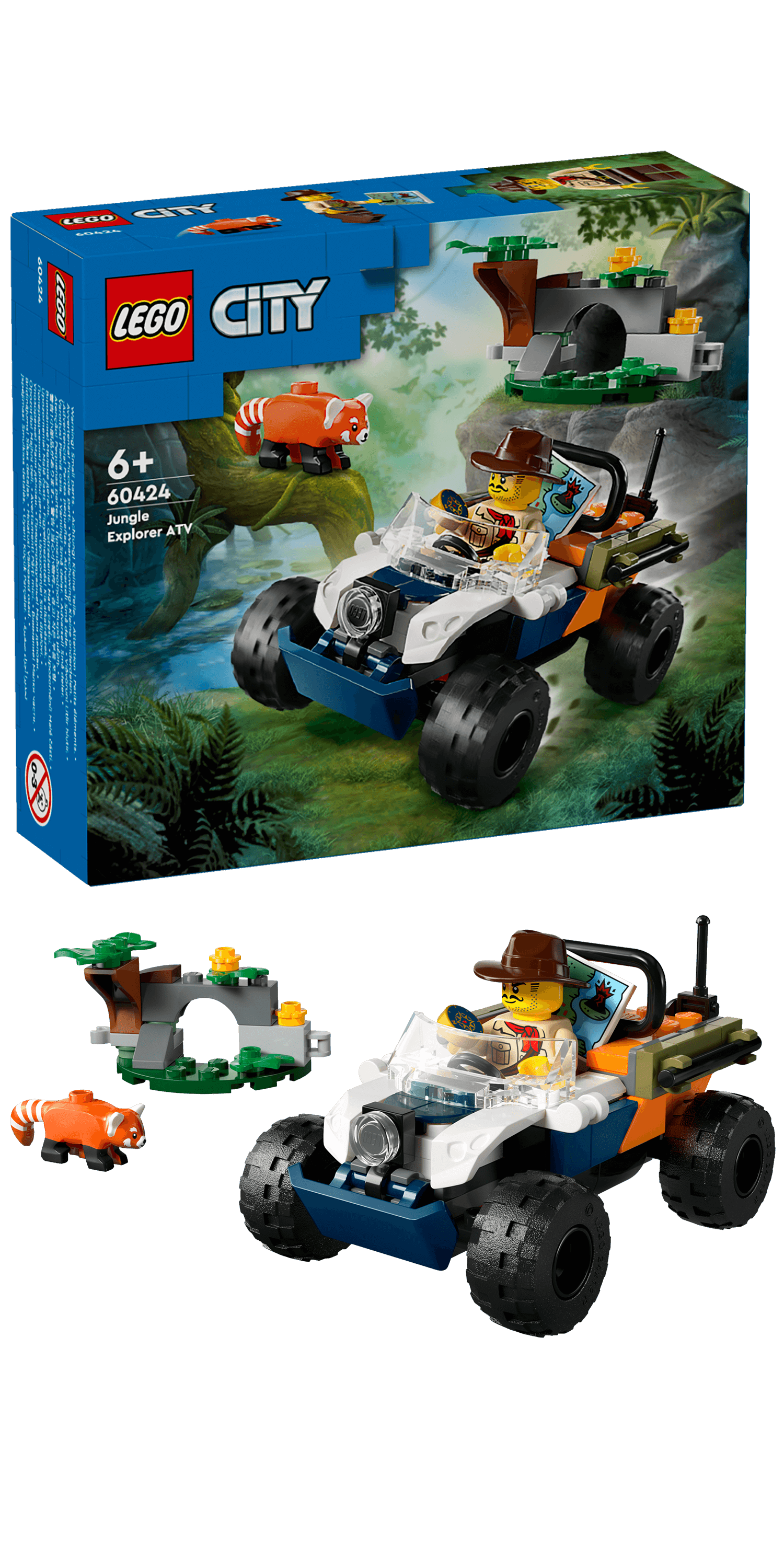 60424 Jungle Explorer ATV Red Pand..  F4 1