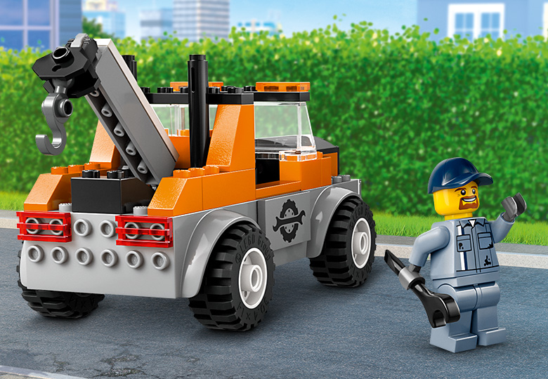 60435 Tow Truck and Sports Car Rep.. V29 4
