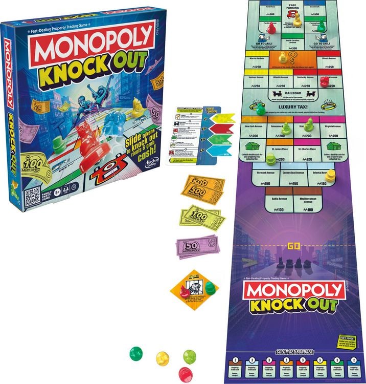F8995102 MONOPOLY KNOCKOUT  A3 1