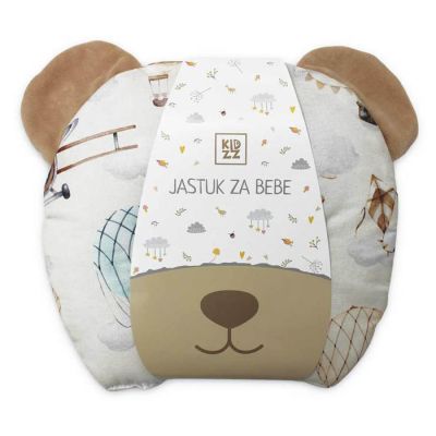 KID182 KIDZZ BABY PILLOW WITH EARS MEDA AIRPLANE 2