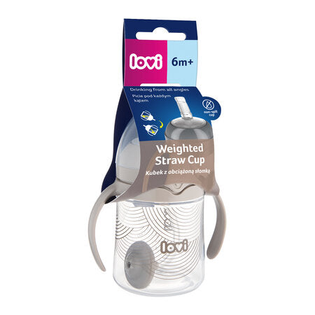 35/367 LOVI First cup with weighted straw 150ml Harmony 1