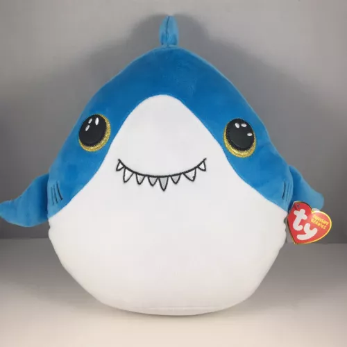 TY 39268 Squishy Beanies FINSLEY, 22 cm - shark (1) 2