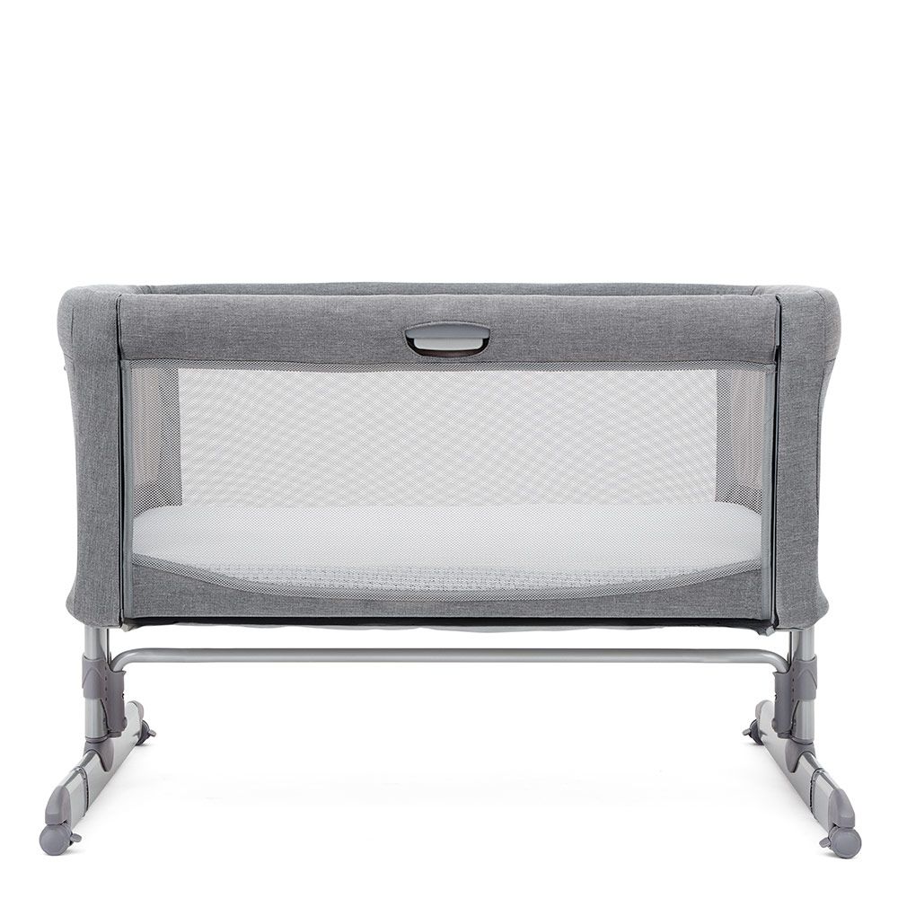 41107333 Joie Roomie Side Sleeping Crib - Grey Flannel 2