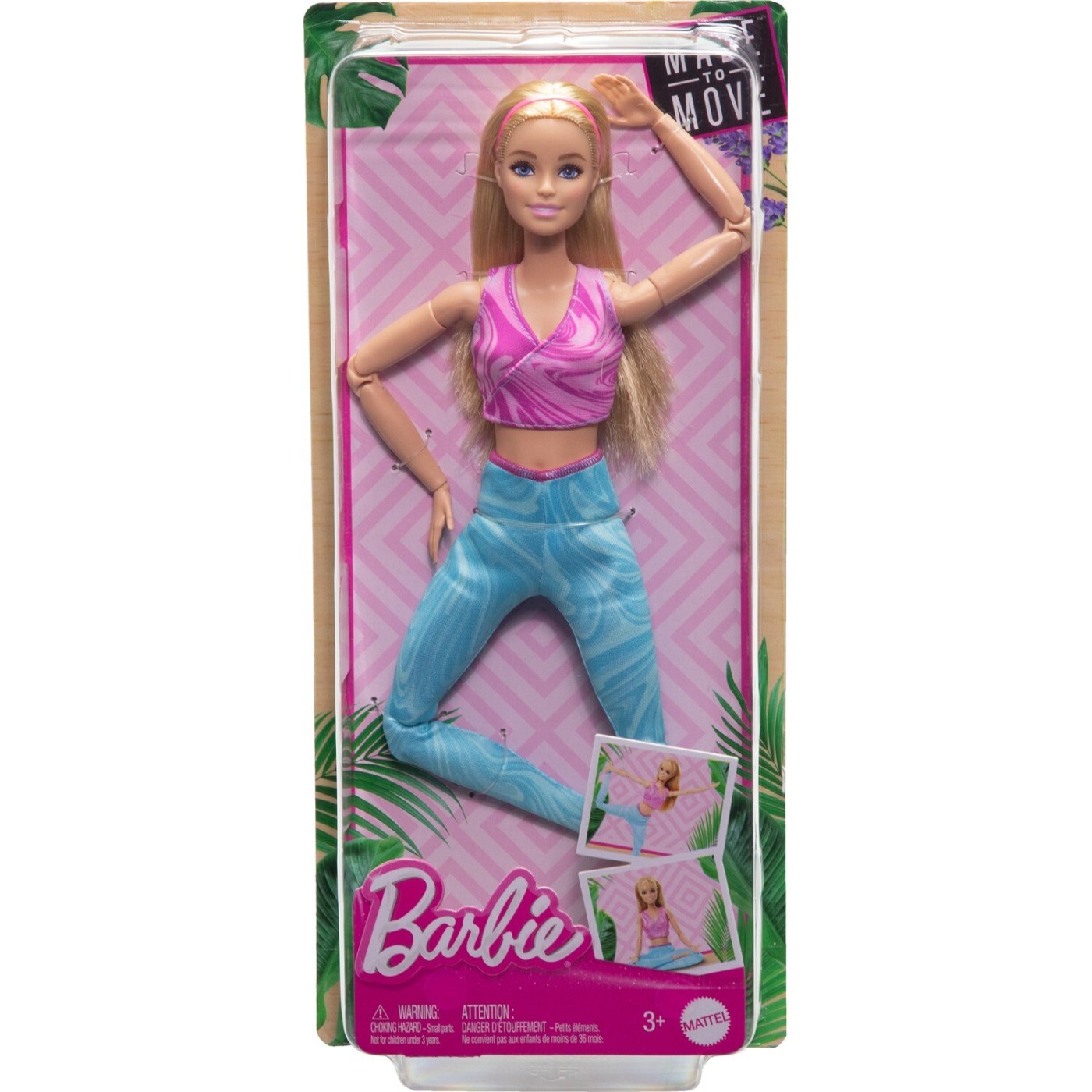 HRH27 BARBIE MADE TO MOVE DOLL ASST  J8 1