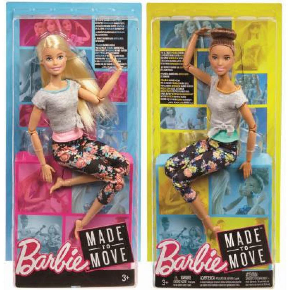 FTG80 BARBIE MADE TO MOVE DOLL ASST  J8 2