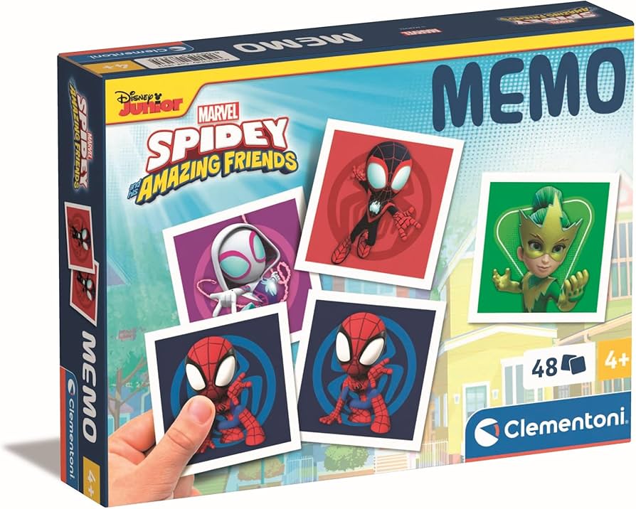 02634 Game- Memo mini box / Spidey and his Amazing Friends Marvel 2