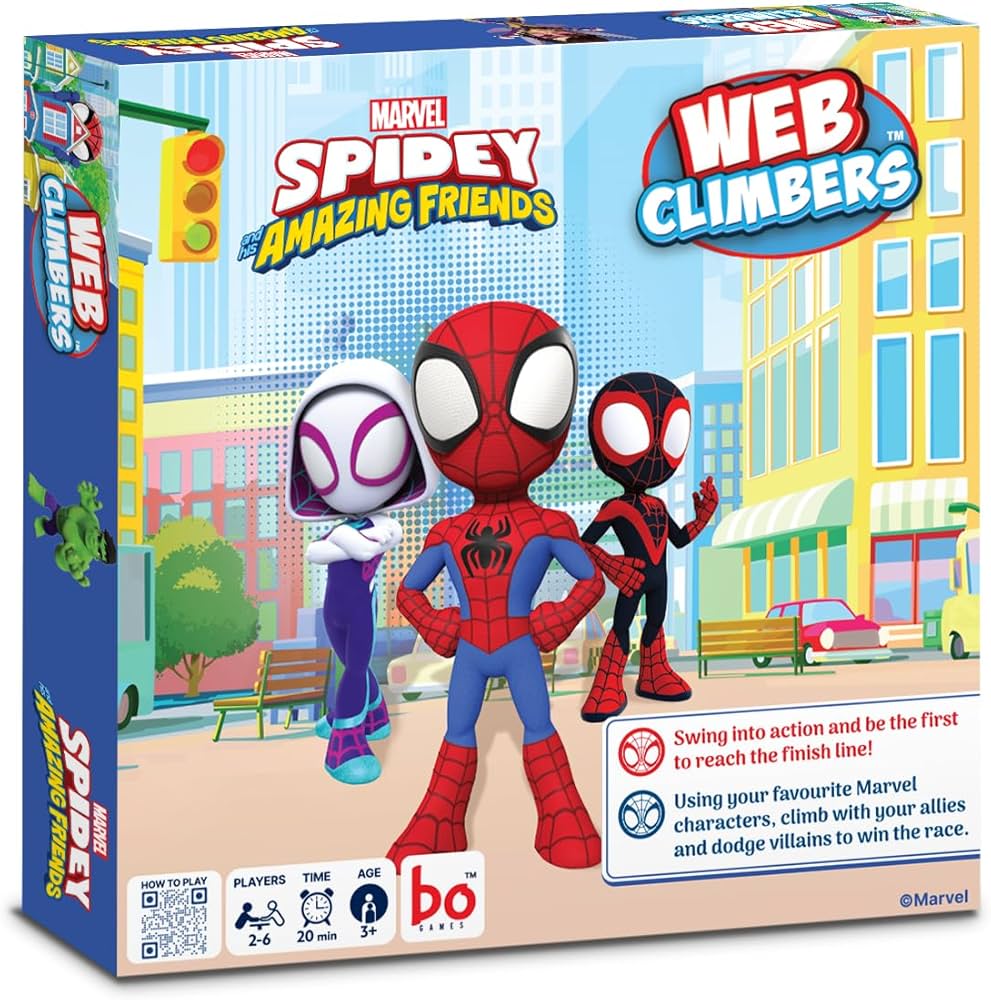 02634 Game- Memo mini box / Spidey and his Amazing Friends Marvel 4