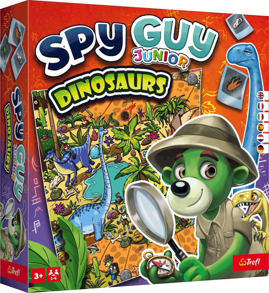 02673 GAME - Spy Guy Junior Dino CZ SK HU RO EL BG SR MK SQ KA 1
