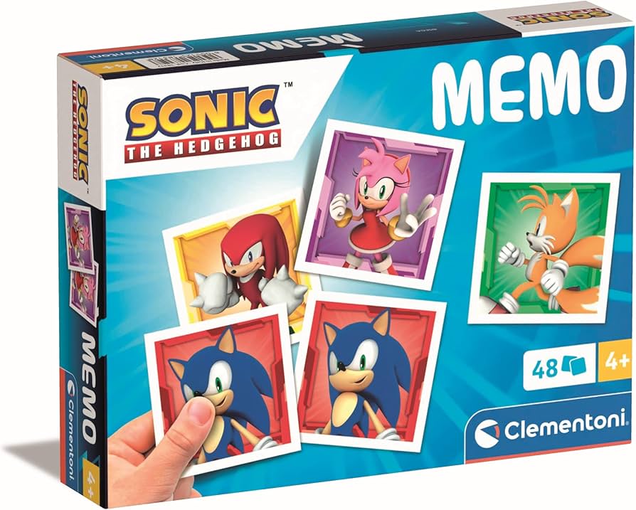 02693 Zlecenia J - 0459/24 EUS - 02693 - gra Memo mini Sonic / SEGA Sonic The Hedgehog 2