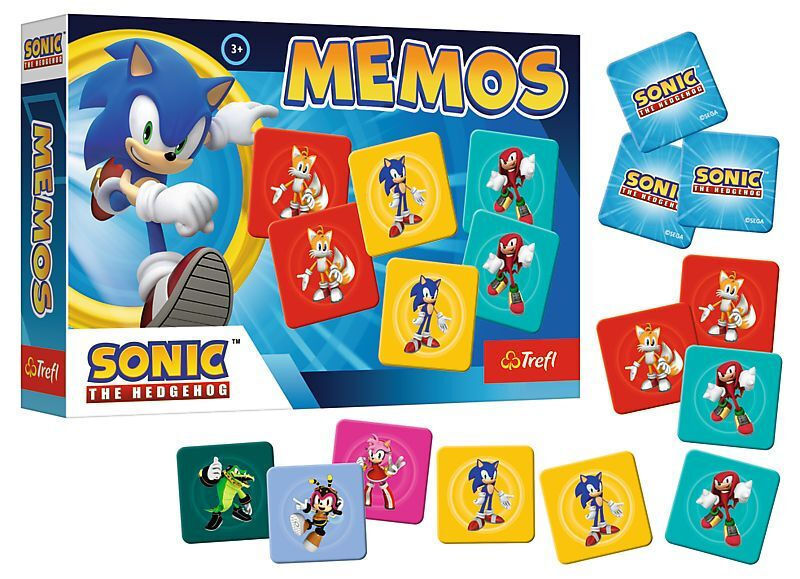 02693 Zlecenia J - 0459/24 EUS - 02693 - gra Memo mini Sonic / SEGA Sonic The Hedgehog 3