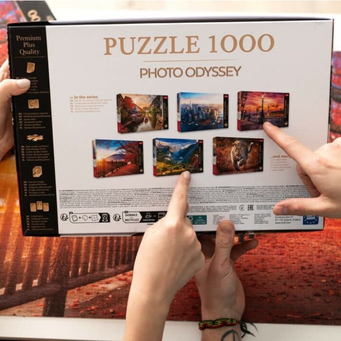 10828 Puzzles - "1000 Premium Plus" - Photo Odyssey: Manhattan, New York_FSC Mix 70% 1