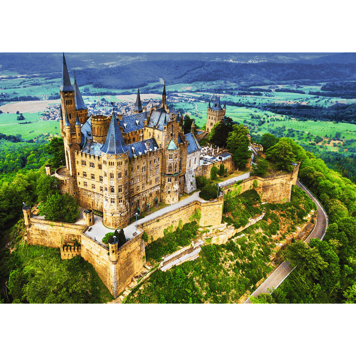 10854 Puzzles - "1000 Premium Plus" - Photo Odyssey: Alpine village, Switzerland_FSC Mix 70% 3