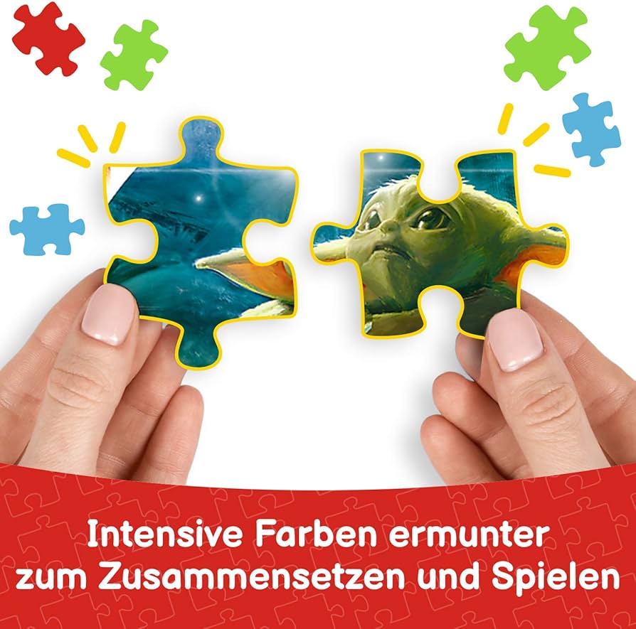 16413 Puzzles - "100" - Baby Yoda / Lucasfilm Star Wars The Mandalorian 3