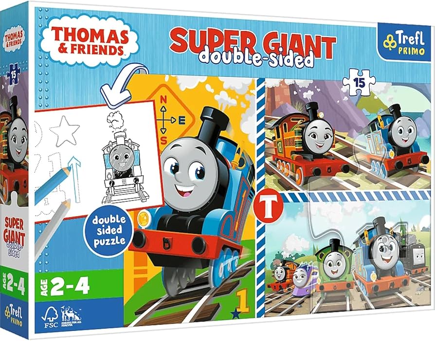 17379 Puzzles - "60" - Tomas on the trip / Thomas and Friends 4