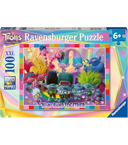 17386 Puzzles - "60" - Friendly Trolls / Universal Trolls 3 (2023) 3
