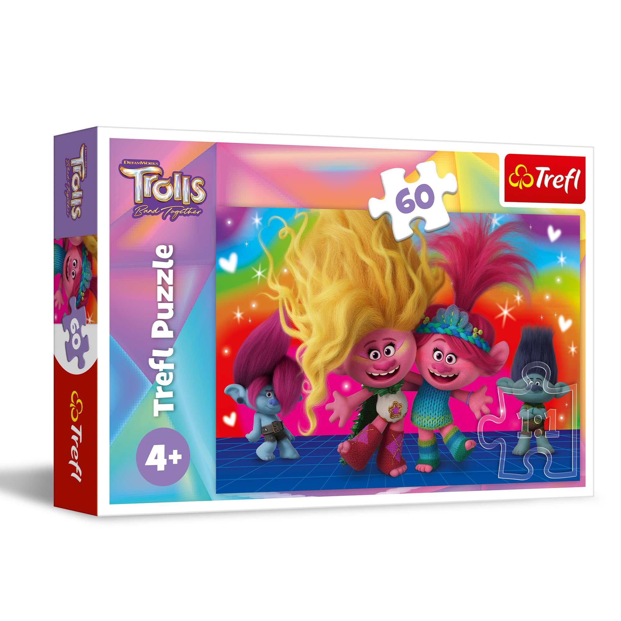 17386 Puzzles - "60" - Friendly Trolls / Universal Trolls 3 (2023) 1