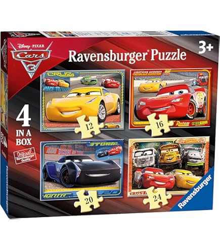 18293 Puzzles - "30" - Speeding cars / Disney Cars 3 2