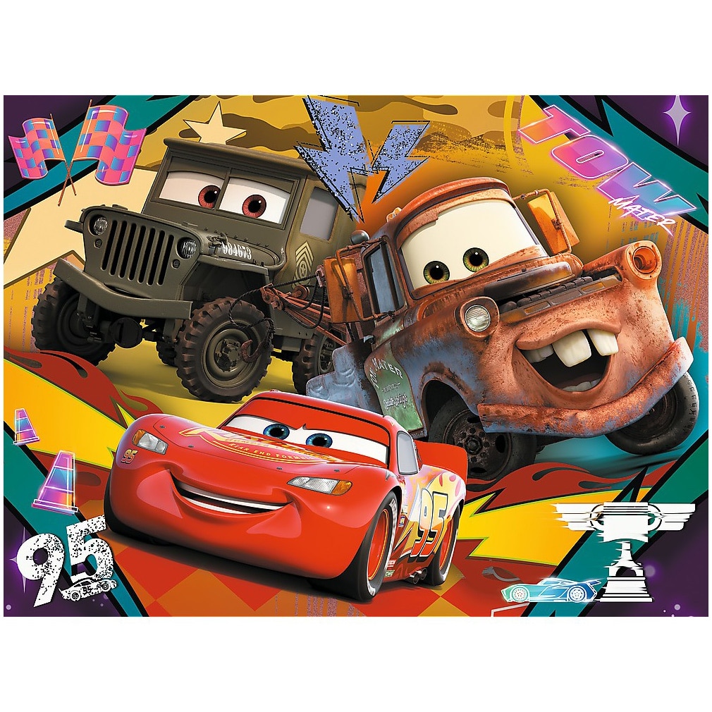 18293 Puzzles - "30" - Speeding cars / Disney Cars 3 3