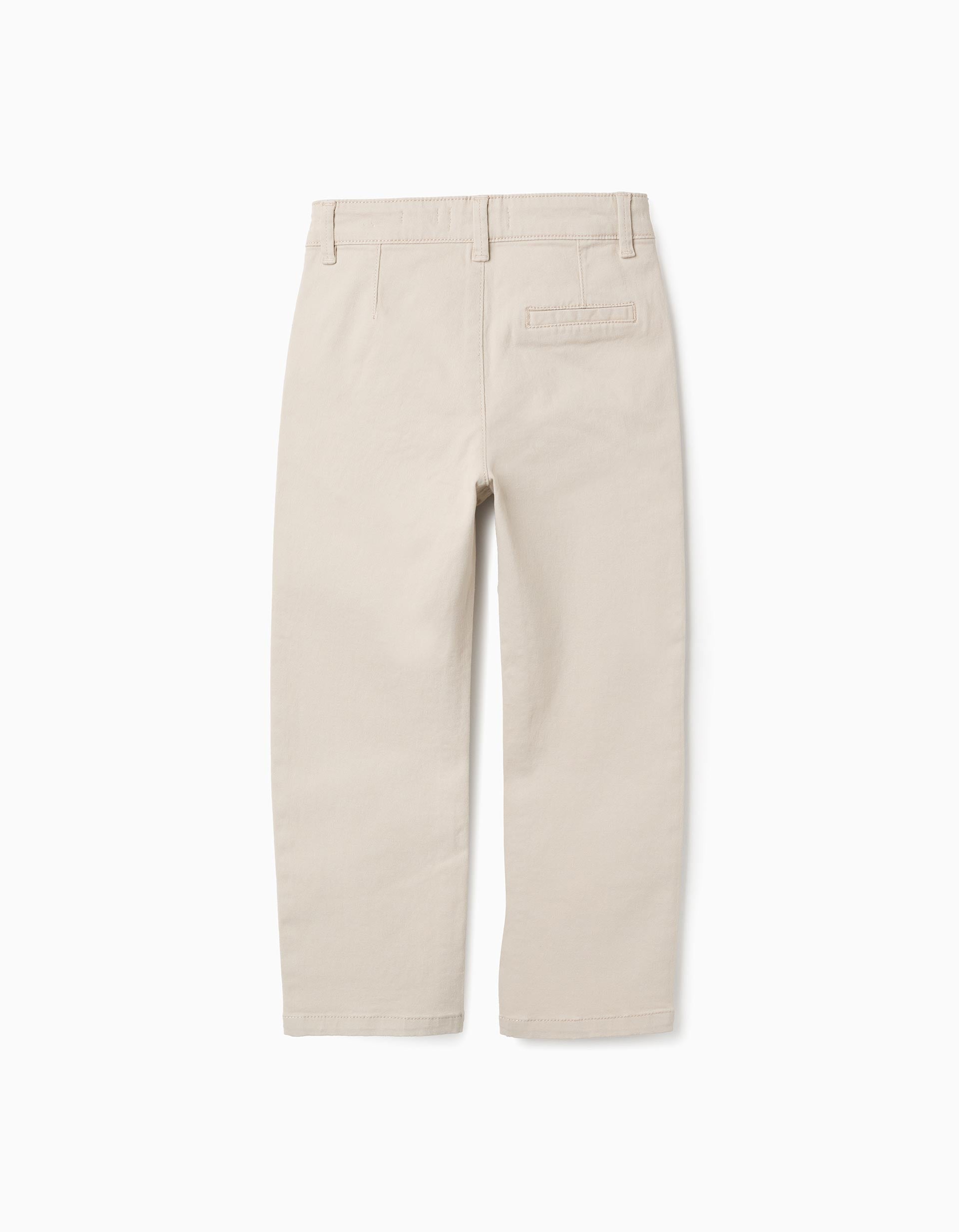 31065728027037 - CHINO PANTS TWILL, LIGHT GREY, 11/12 1