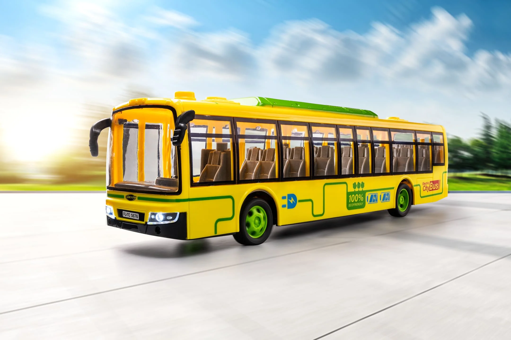 500404282 Electric City Bus 2.4GHz 100% RTR 2